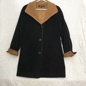 Ellen Tracy Black/Caramel Jacket